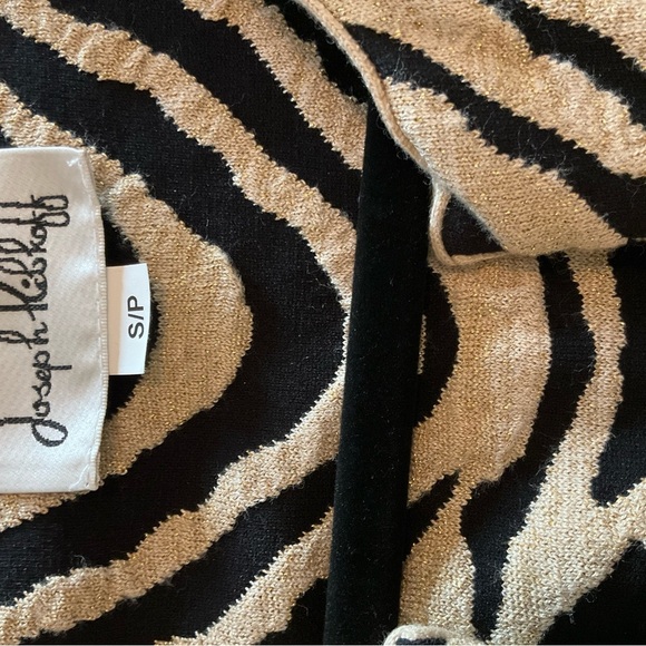 Joseph Ribkoff Animal Print Open Front Cardigan - Picture 4 of 4